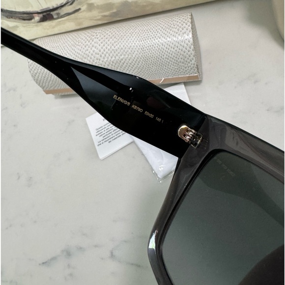 SOLD❤️✨JIMMY CHOOSE Eleni glittery sunglasses 🖤 - Picture 9 of 16